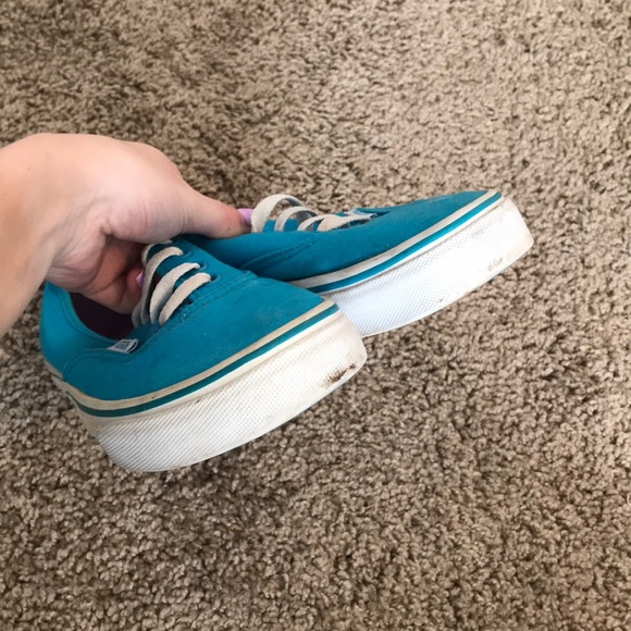 Turquoise Vans ‼️ - Picture 4 of 4